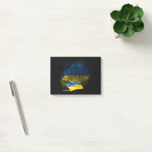 Post-it® Drapeau de l'Ukraine