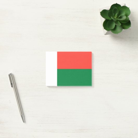 Post-it® Drapeau de Madagascar (Bureau)