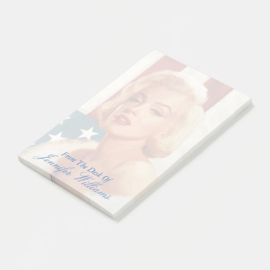 Post-it® Drapeau de Marilyn (Incliné)