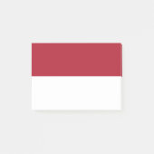 Post-it® Drapeau de Monaco (Devant)