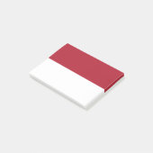 Post-it® Drapeau de Monaco (Incliné)