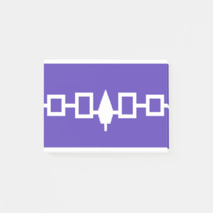 Post-it® Drapeau de Natif américain Iroquois