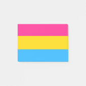 Post-it® Drapeau de Pansexualité (Devant)