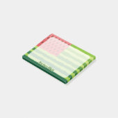 Post-it® Drapeau de pastèque (Incliné)