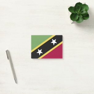 Post-it® Drapeau de Saint-Kitts-et-Nevis