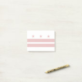 Post-it® Drapeau de Washington DC (Sur un bureau)