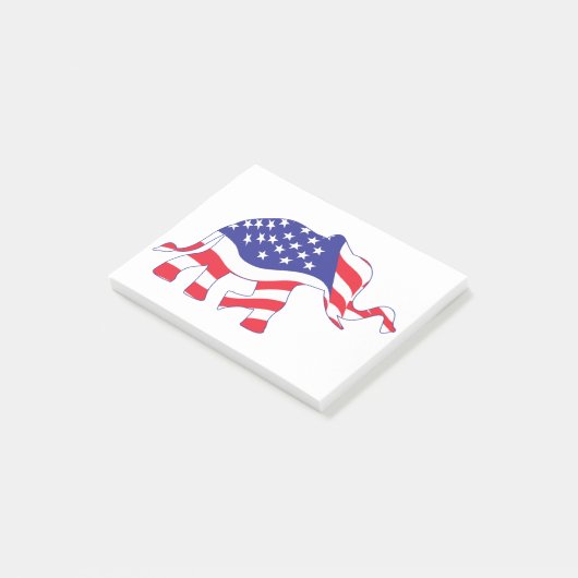 Post-it® DRAPEAU D'Éléphant (Incliné)