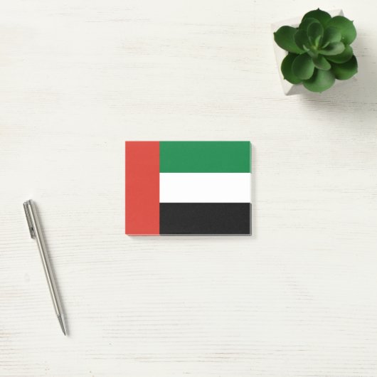 Post-it® Drapeau des Émirats arabes unis (Bureau)