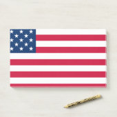 Post-it® Drapeau des États-Unis d'Amérique (Sur un bureau)