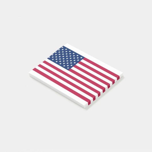 Post-it® Drapeau Des États-Unis D'Amérique (Incliné)