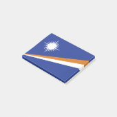 Post-it® Drapeau des Îles Marshall (Incliné)