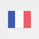 Post-it® Drapeau des notes de Courrier-it® de la France (Devant)