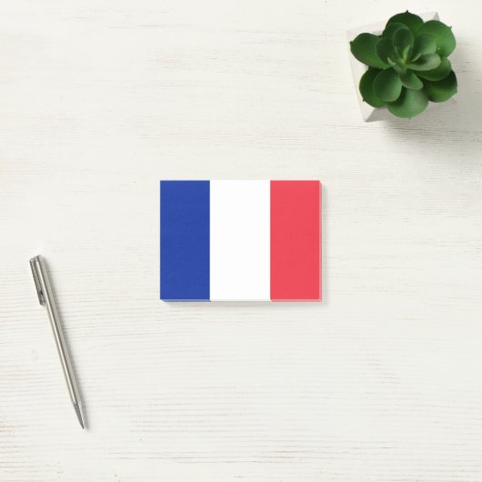 Post-it® Drapeau des notes de Courrier-it® de la France (Bureau)