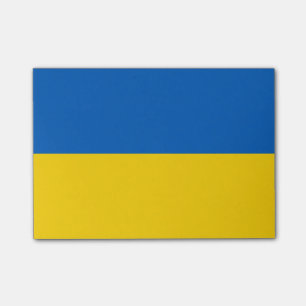 Post-it® Drapeau des notes de Courrier-it® de l'Ukraine