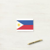 Post-it® Drapeau des Philippines (Sur un bureau)