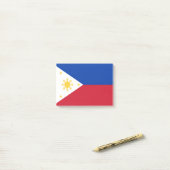 Post-it® drapeau des Philippines (Sur un bureau)