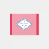 Post-it® Drapeau d'État Arkansas (Devant)