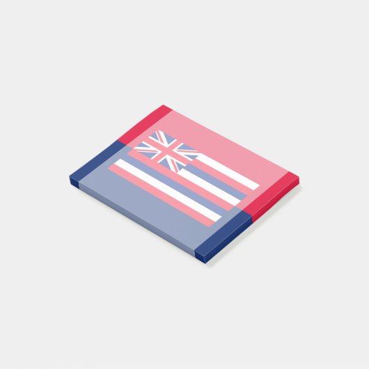 Post-it® Drapeau d'État d'Hawaii (Incliné)