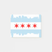 Post-it® Drapeau d'horizon de Chicago (Devant)
