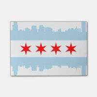 Drapeau d'horizon de Chicago