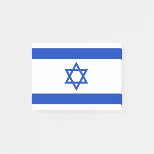 Post-it® Drapeau d'Israël (Devant)