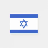 Post-it® Drapeau d'Israël (Devant)