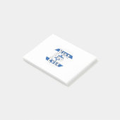 Post-it® Drapeau d'Israël pour papa (Incliné)