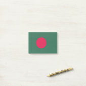 Post-it® Drapeau du Bangladesh (Sur un bureau)