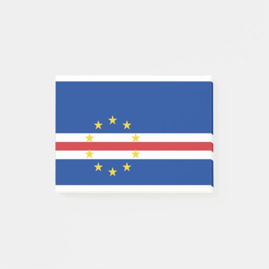 Post-it® Drapeau du Cap-Vert (Devant)