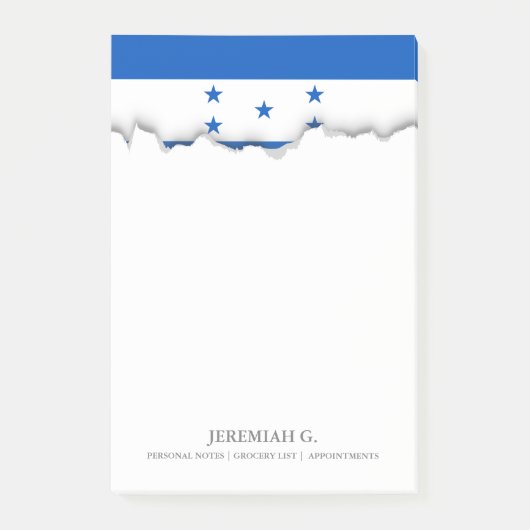 Post-it® Drapeau du Honduras (Devant)