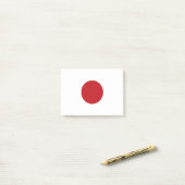 Post-it® Drapeau du Japon (Sur un bureau)