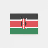 Post-it® Drapeau du Kenya (Devant)