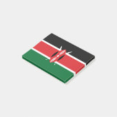 Post-it® Drapeau du Kenya (Incliné)