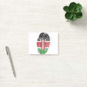 Post-it® Drapeau du Kenya Empreinte Identité du pays (Bureau)