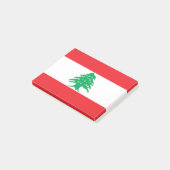 Post-it® Drapeau du Liban (Incliné)