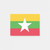 Post-it® Drapeau du Myanmar (Devant)