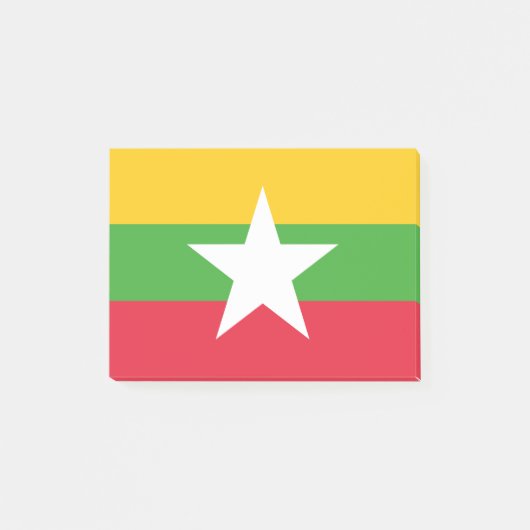 Post-it® Drapeau du Myanmar (Devant)