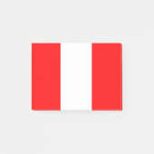 Post-it® Drapeau du Pérou (Devant)