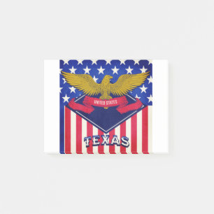 Post-it® Drapeau du Texas USA