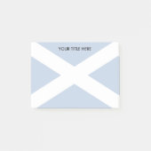 Post-it® Drapeau écossais douce image arrière - plan person (Devant)