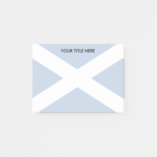 Post-it® Drapeau écossais douce image arrière - plan person (Devant)