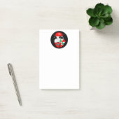 Post-it® Drapeau et carte du Liban sur le visage de la fill (Bureau)