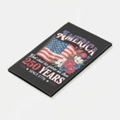 Post-it® Drapeau Floral America 250 Ans (Incliné)