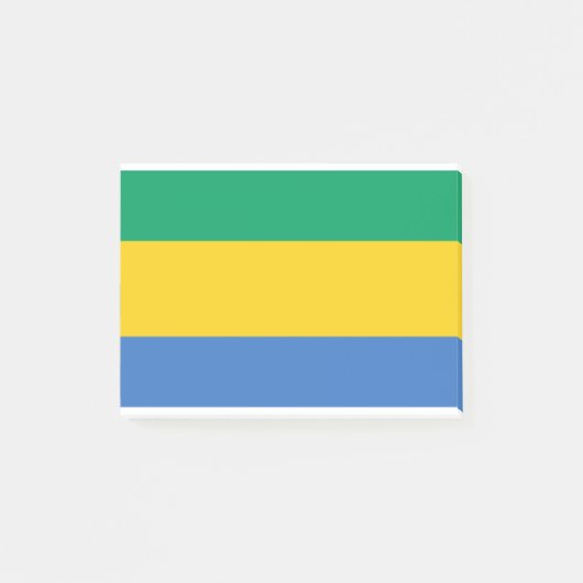 Post-it® Drapeau Gabon (Devant)