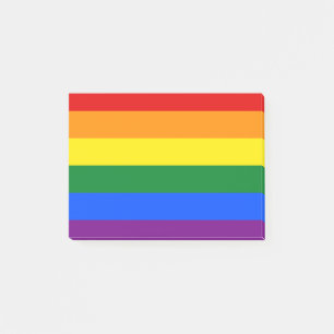 Post-it® Drapeau Gay pride arc-en-ciel LGBT