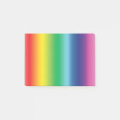 Post-it® Drapeau gay pride moderne motif amusant coloré (Devant)