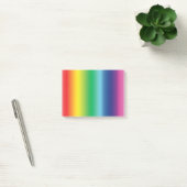 Post-it® Drapeau gay pride moderne motif amusant coloré (Bureau)