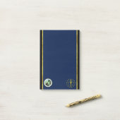 Post-it® Drapeau Indiana (Sur un bureau)