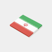 Post-it® Drapeau iranien (Incliné)