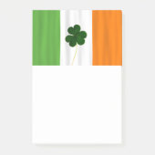 Post-it® Drapeau irlandais Vert Blanc Orange Post-it (Devant)